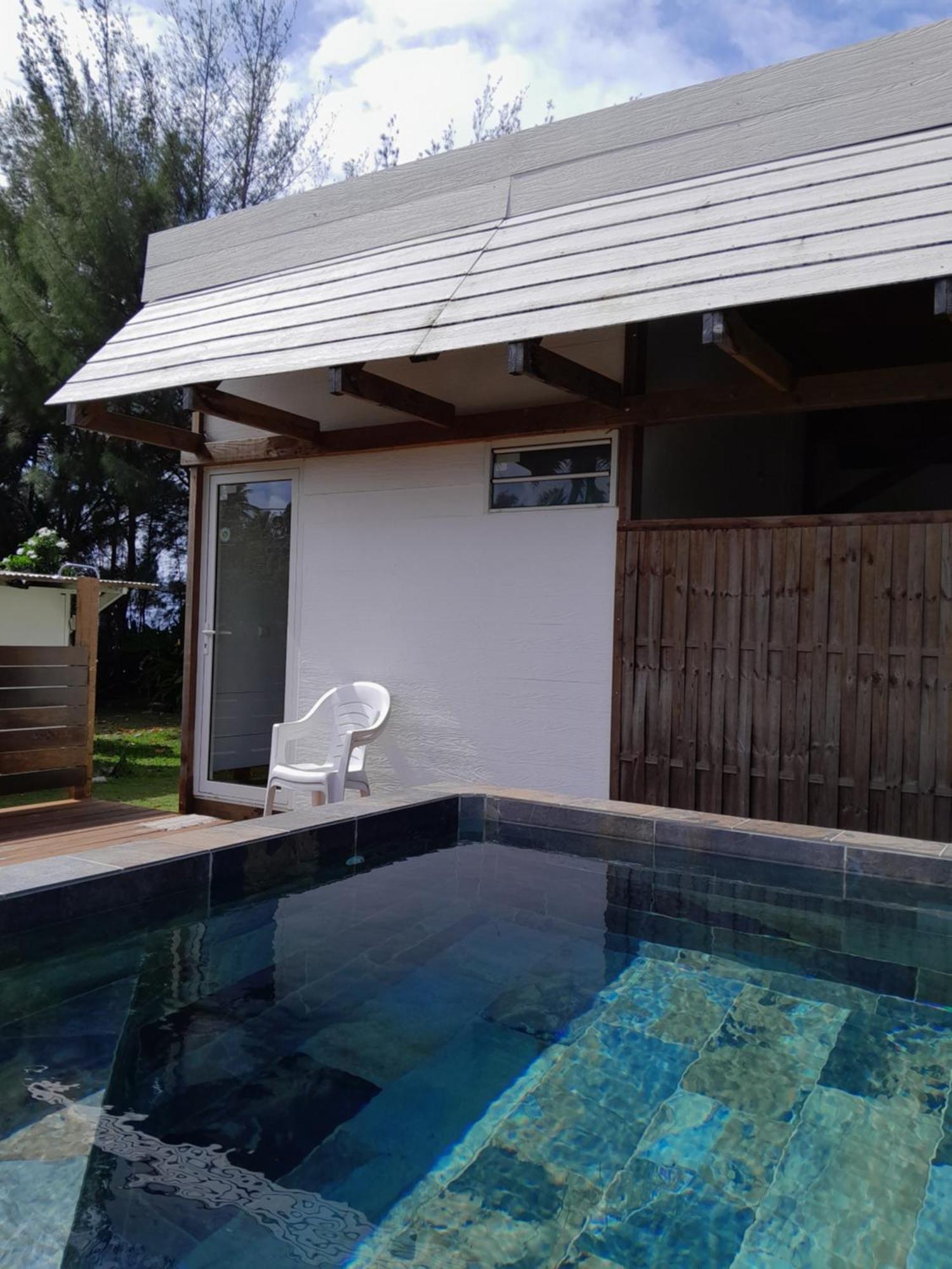 Mara'Ai Le Spot Tubuai Chambre Triple Taahueia Deluxe Sdb Privee Avec Piscine Mataura エクステリア 写真