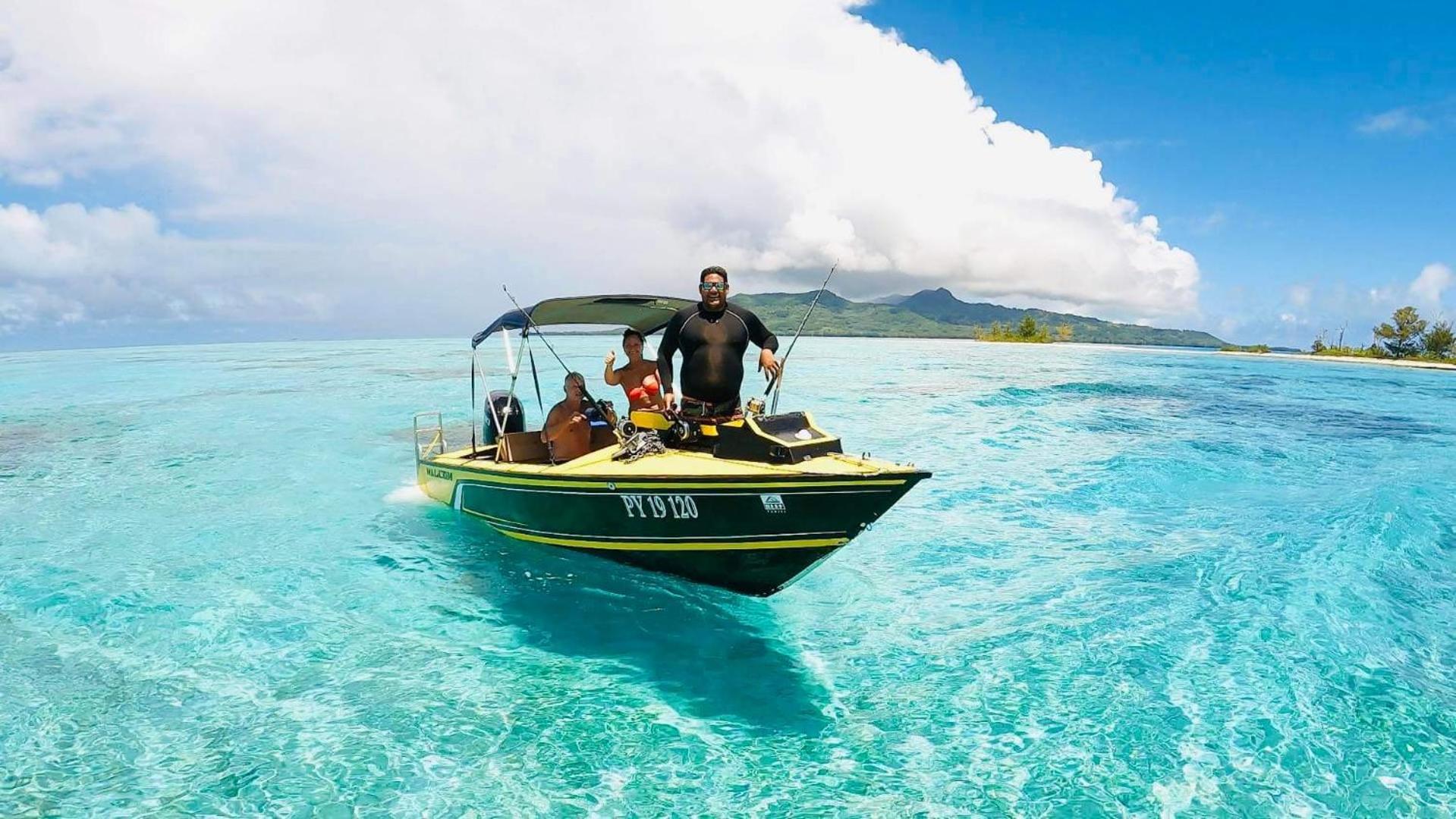 Mara'Ai Le Spot Tubuai Chambre Triple Taahueia Deluxe Sdb Privee Avec Piscine Mataura エクステリア 写真