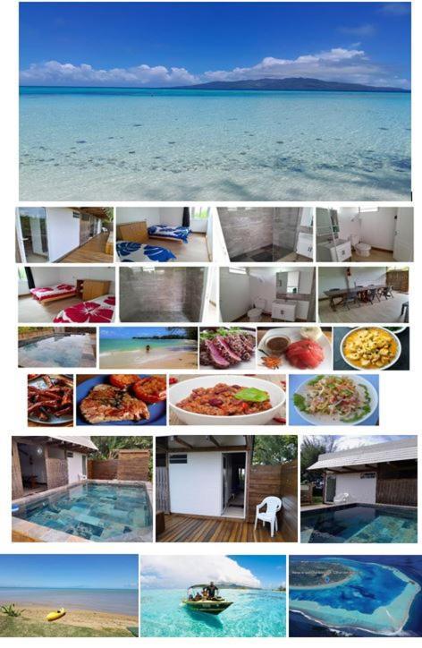Mara'Ai Le Spot Tubuai Chambre Triple Taahueia Deluxe Sdb Privee Avec Piscine Mataura エクステリア 写真